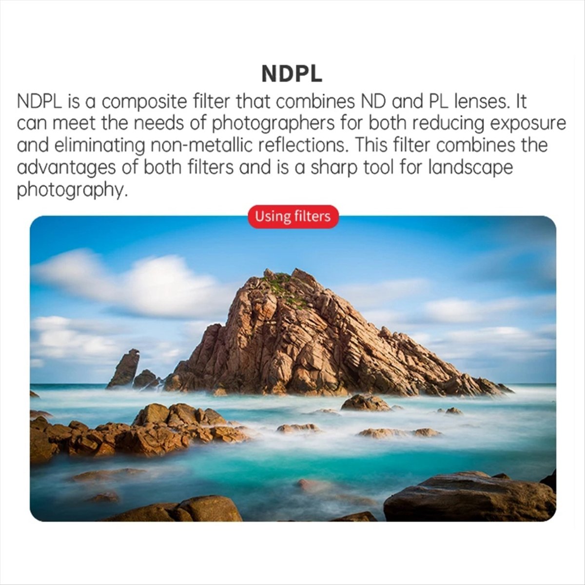NDPL Lens Filters for Avata2 D - огляд і ціна Drone Camera Filter
