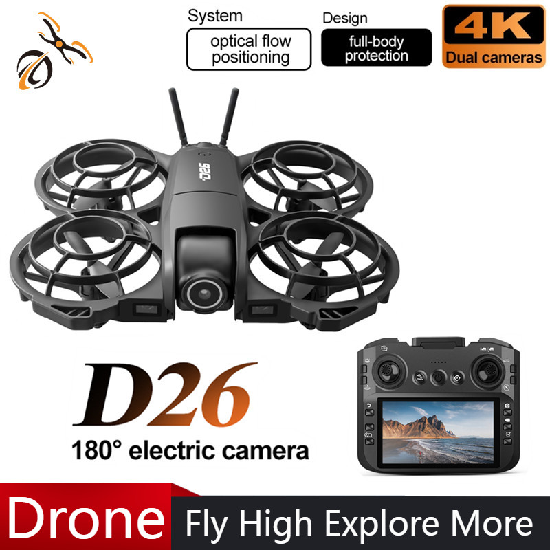 D26 Drone 4K Aerial HD 180° Ca - огляд і ціна Drone Camera Lens