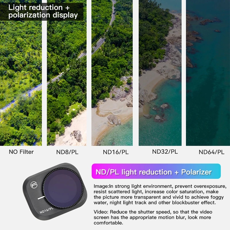 RCSTQ For DJI Mini 3 Pro Filte - огляд і ціна Drone Camera Filter
