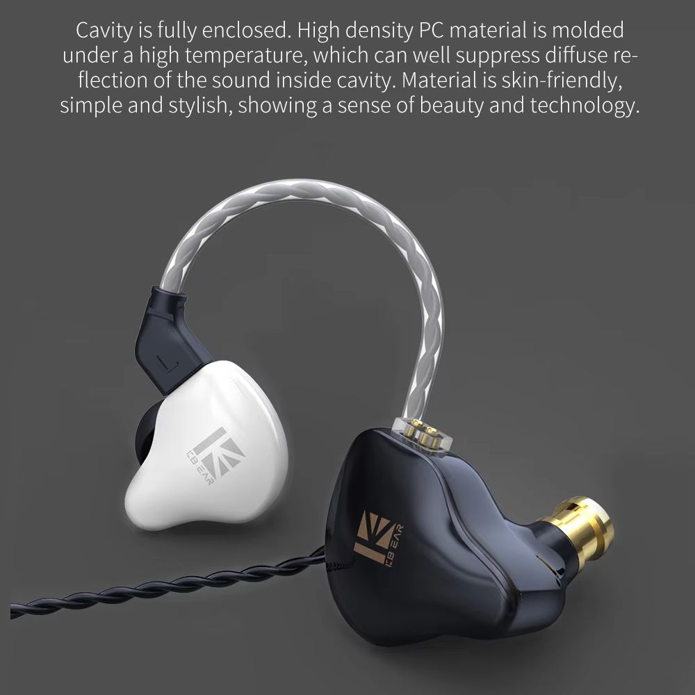KBEAR KS1 HiFi Earphone 2Pin C - огляд і ціна Eachine Drone E010