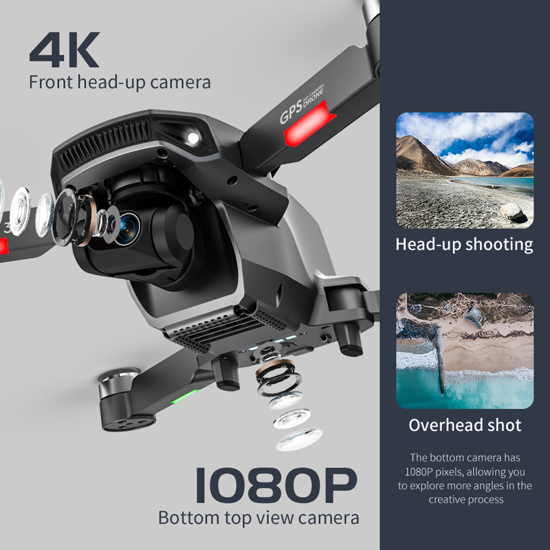L106 Pro 3 Drone 5G WIFI FPV F - огляд і ціна Drone Camera Professional