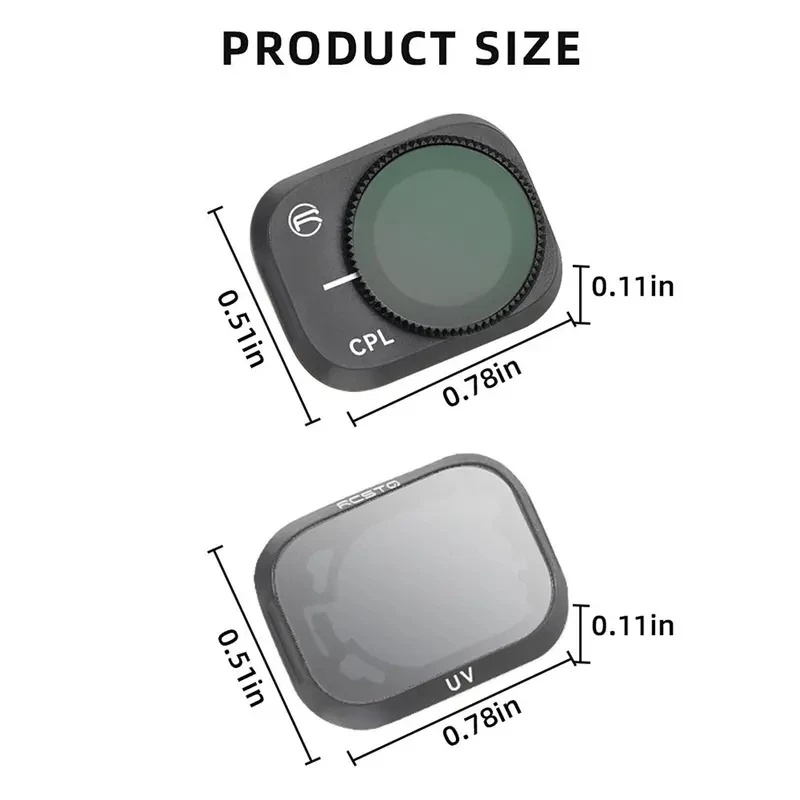 DIY Drone Filter For DJI Mini  - огляд і ціна Drone Camera Filter
